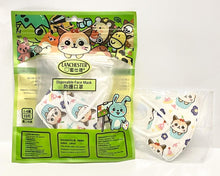 Load image into Gallery viewer, Lanchester Non Woven 3 Ply 3D Face Mask - Elastic Earloop - 10pcs (Toddler Individual Pack)