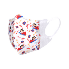 Load image into Gallery viewer, Lanchester Non Woven 3 Ply 3D Face Mask - Elastic Earloop - 10pcs (Toddler Individual Pack)