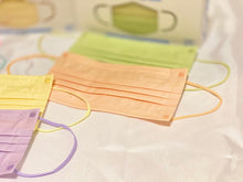 Load image into Gallery viewer, 【Platinum Shiny Series】Non Woven 3 Ply Adult Face Mask 20Pcs (LightGreen)(Individual Package)