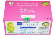 Load image into Gallery viewer, Lanchester Non Woven 3 Ply Face Mask (Children) (Blue) 30Pcs