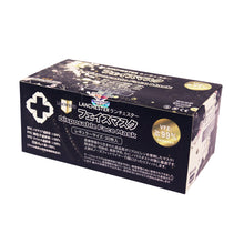 Load image into Gallery viewer, Lanchester Non Woven 3 Ply Face Mask (Adult)(Black) 30Pcs