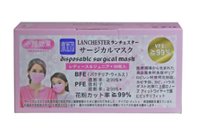 Load image into Gallery viewer, Lanchester Non Woven 3 Ply Face Mask (Children) (Pink) 30Pcs