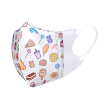 Load image into Gallery viewer, Lanchester Non Woven 3 Ply 3D Face Mask - Elastic Earloop - 10pcs (Toddler Individual Pack)
