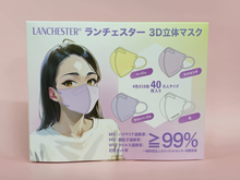 Load image into Gallery viewer, Lanchester Non Woven 3 Ply 3D Mask 40pcs
