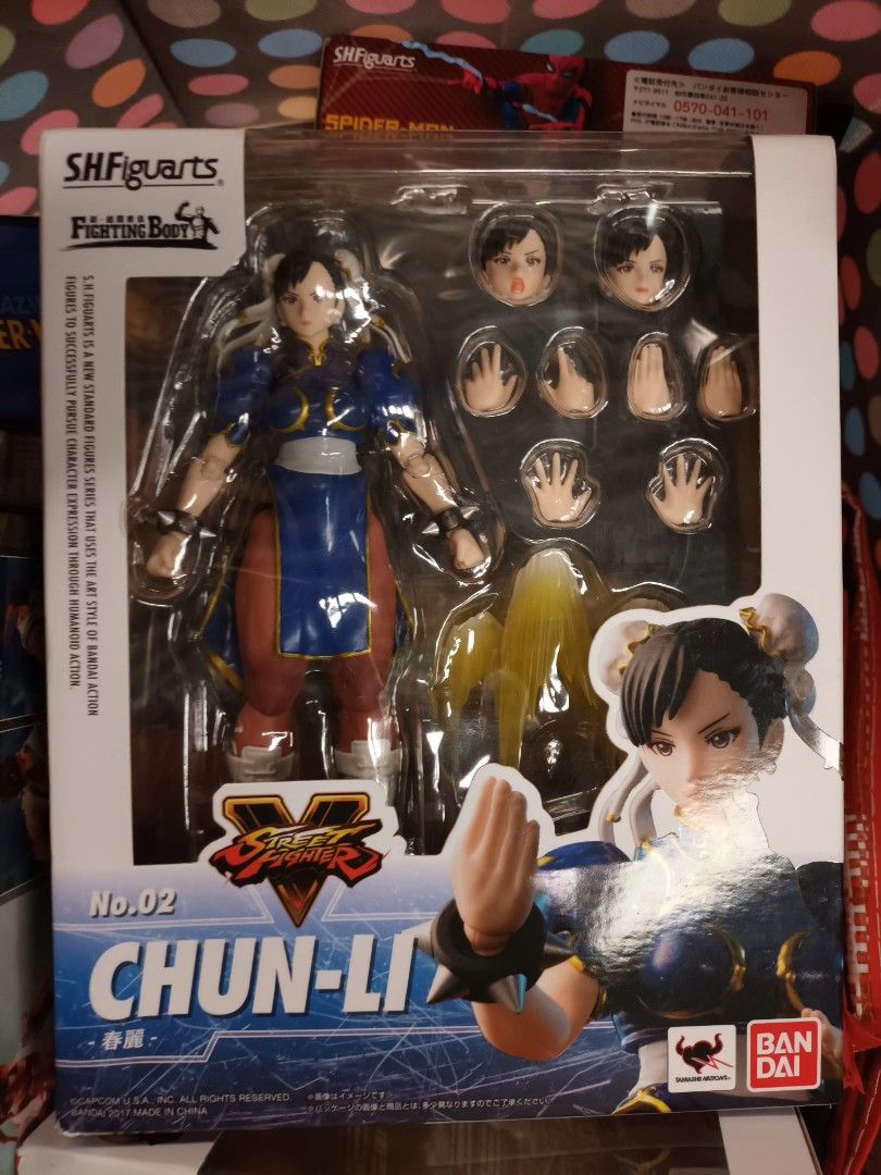 Bandai S.H.Figuarts SHF 街頭霸王 快打旋風 NO.2 Chun-Li 春麗