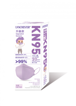 Load image into Gallery viewer, 【KN95 Series】4 Ply Child KN95 Disposable 3D Protective Mask 20Pcs
