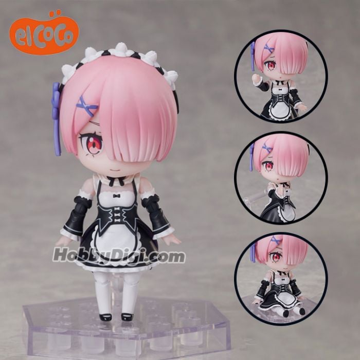 ELCOCO DFORM+ 可動模型 - 拉姆《Re:從零開始的異世界生活》