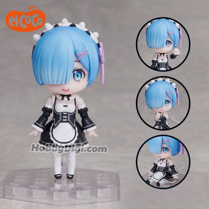 ELCOCO DFORM+ 可動模型 - 雷姆《Re:從零開始的異世界生活》