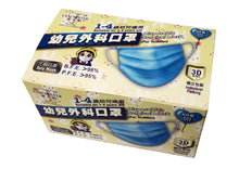 Load image into Gallery viewer, Non Woven 3 Ply Face Mask For Toddler(Blue)(30Pcs/Box)
