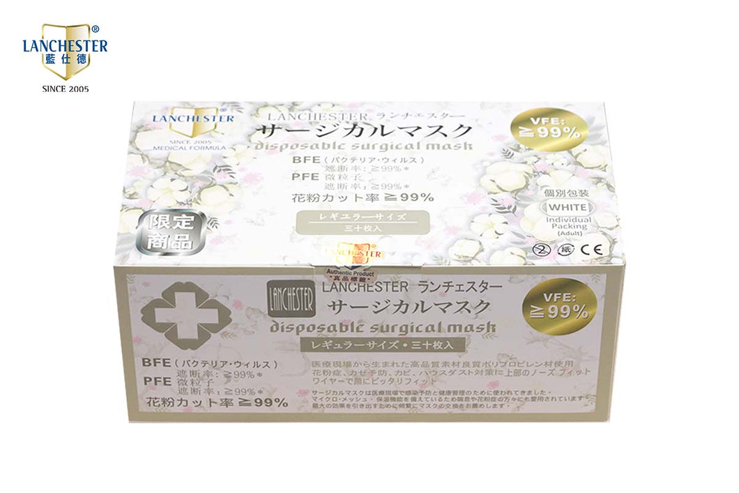 Lanchester Non Woven 3 Ply Face Mask (Colorful Ear Loop)