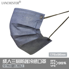 Load image into Gallery viewer, 【Magic Snow Platinum Series】Lanchester Super Light Non Woven 3 Ply Adult Face Mask
