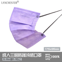 Load image into Gallery viewer, 【Magic Snow Platinum Series】Lanchester Super Light Non Woven 3 Ply Adult Face Mask
